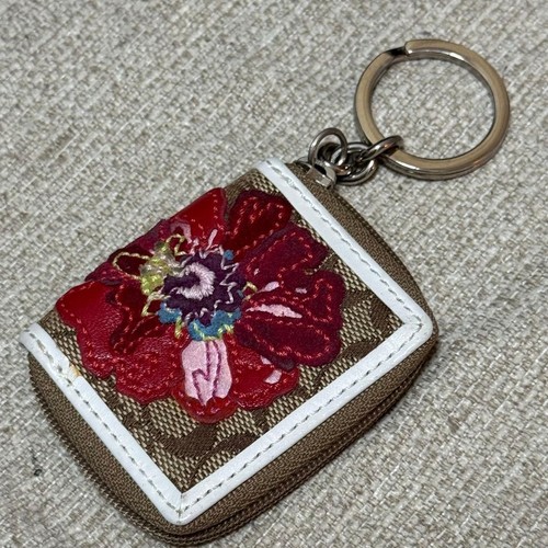 Coach beige canvas - canvas, embroidered