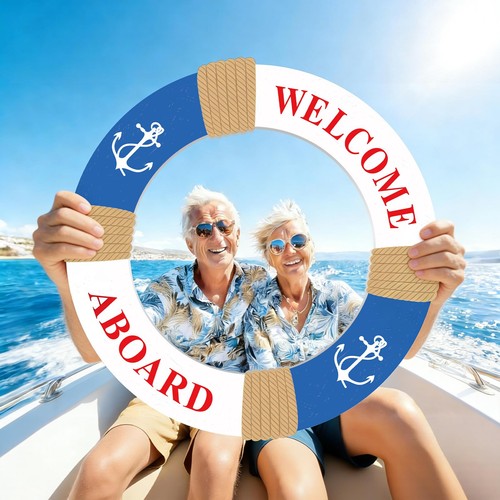 Summer nautical photo booth - nautical,